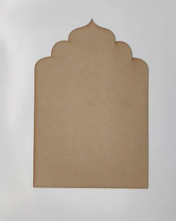 Beige_Plain_Jharokha_Base_Mdf_Cutout_Diy_And_Craft