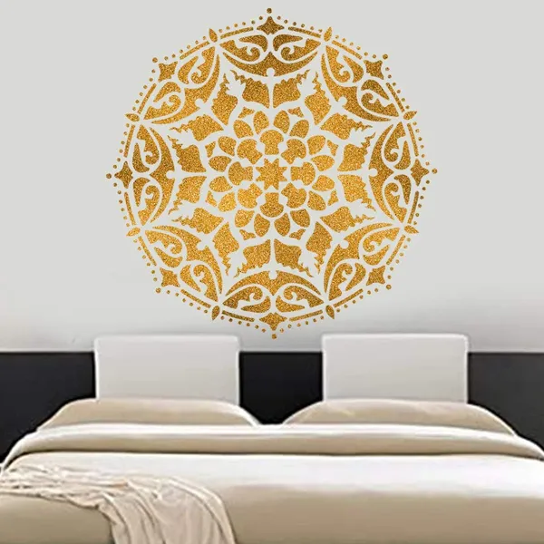 White_Mandala_Wall_Painting_Stencil_Cm_Diy_And_Craft