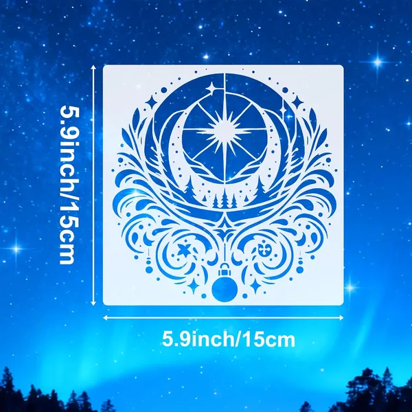 White_Celestial_Moon_Stars_Wall_Stencil_Reusable_Washable_Moon_Phases_Template_Diy_And_Craft