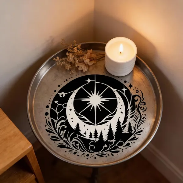 White_Celestial_Moon_Stars_Wall_Stencil_Reusable_Washable_Moon_Phases_Template_Diy_And_Craft