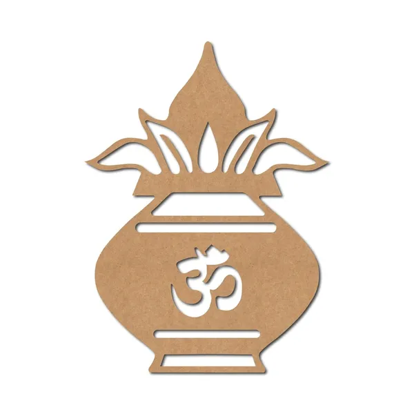 Beige_Wooden_Kalash_Matka_Om_Cutout_Home_Decor