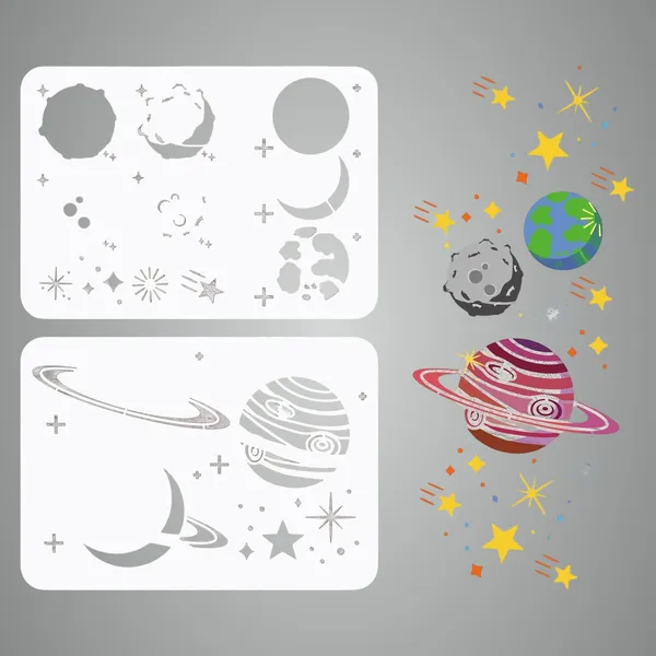White_Space_Planets_Wall_Stencils_Diy_And_Craft