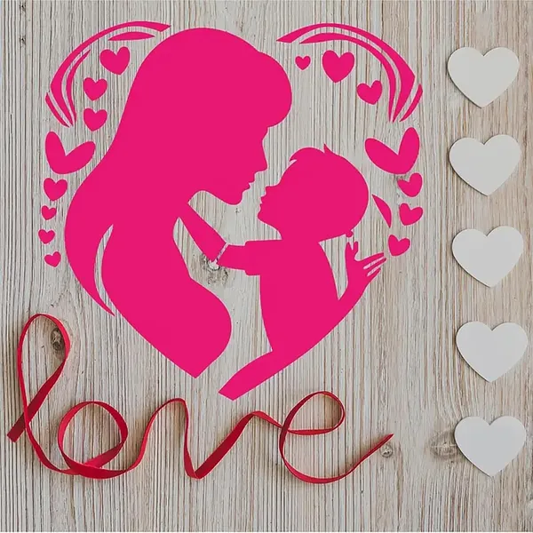 White_Mother_S_Day_Stencil_Reusable_Pet_Painting_Template_Diy_And_Craft