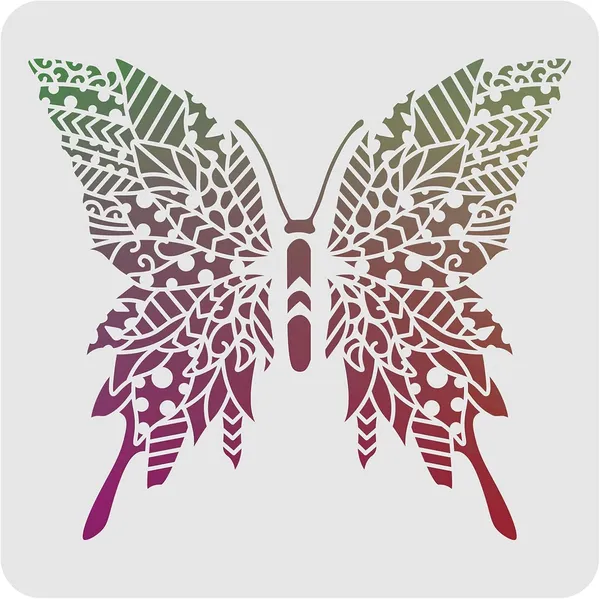 White_Butterfly_Stencil_Diy_And_Craft