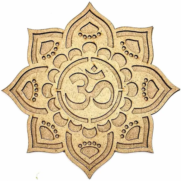 Beige_Om_Design_Feet_Pre_Marked_Mdf_Board_Home_Decor