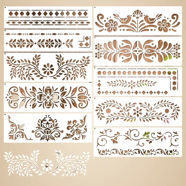 White_Border_Stencils_Diy_And_Craft