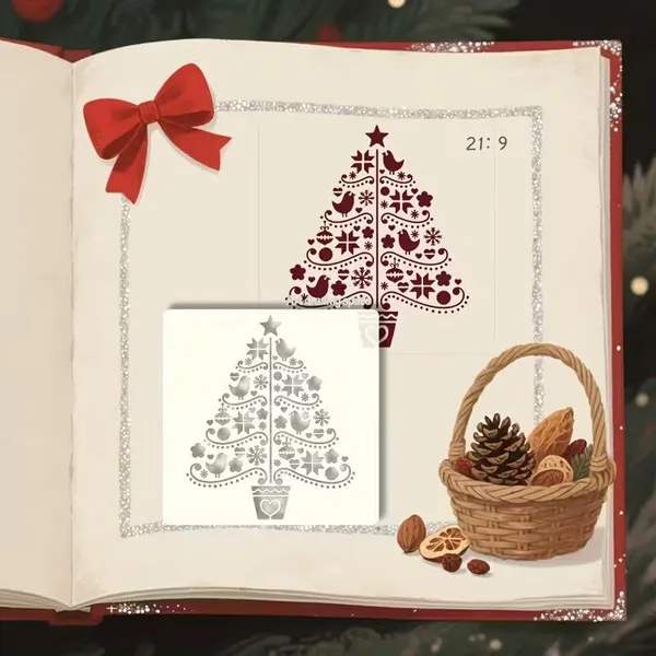 White_Christmas_Tree_Painting_Stencil_Reusable_Holiday_Template_Diy_And_Craft