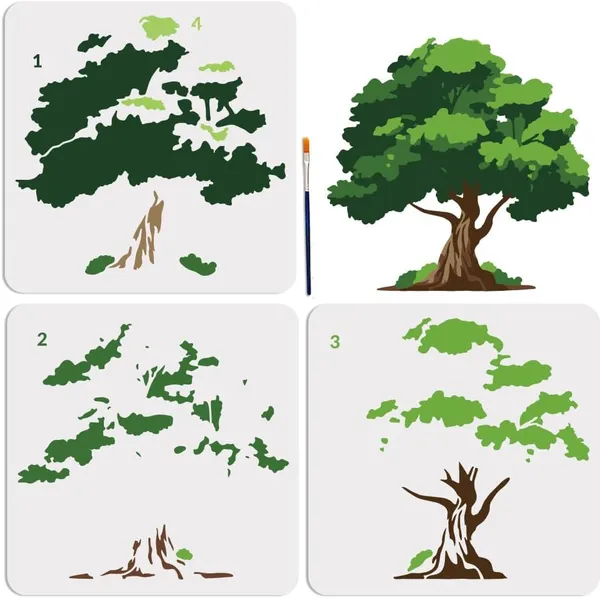 White_Layered_Tree_Stencil_Template_Diy_And_Craft