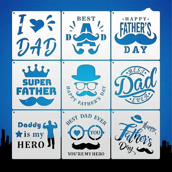 White_Fathers_Day_Stencils_Pet_Large_Dad_Templates_Diy_And_Craft