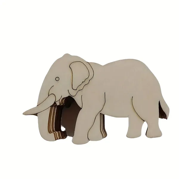 Beige_Wooden_Elephant_Cutouts_Diy_And_Craft