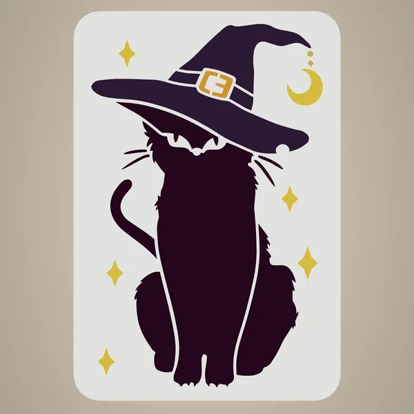 White_Black_Cat_Halloween_Stencil_Diy_And_Craft