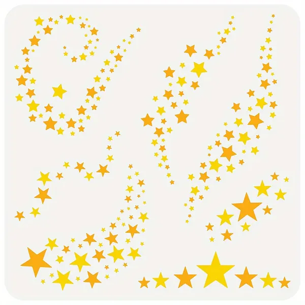 White_Pet_Hollow_Out_Stencil_Star_Pattern_Design_Diy_And_Craft