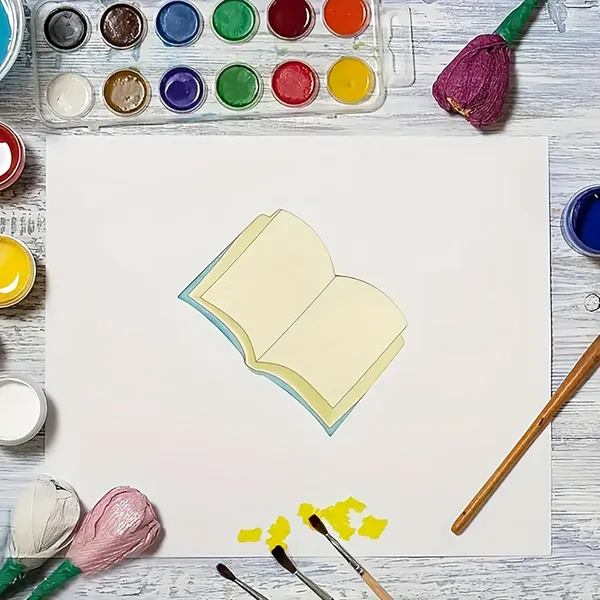Beige_Wooden_Book_Shape_Craft_Tiles_Diy_And_Craft