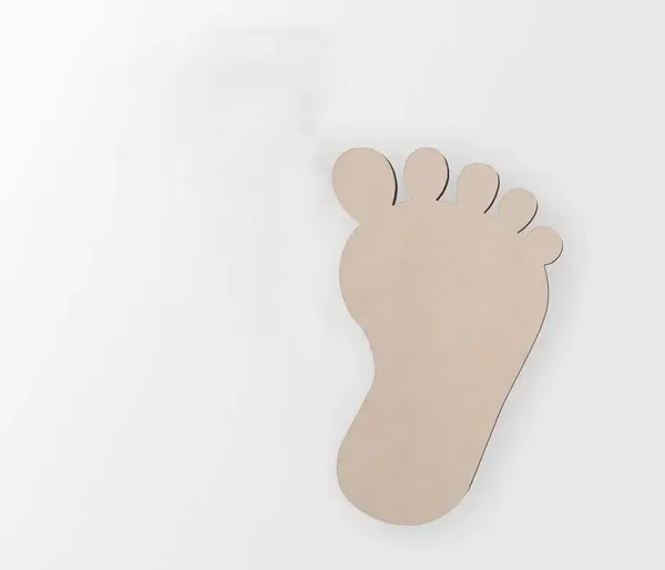 Beige_Wooden_Feet_Cutout_Home_Decor