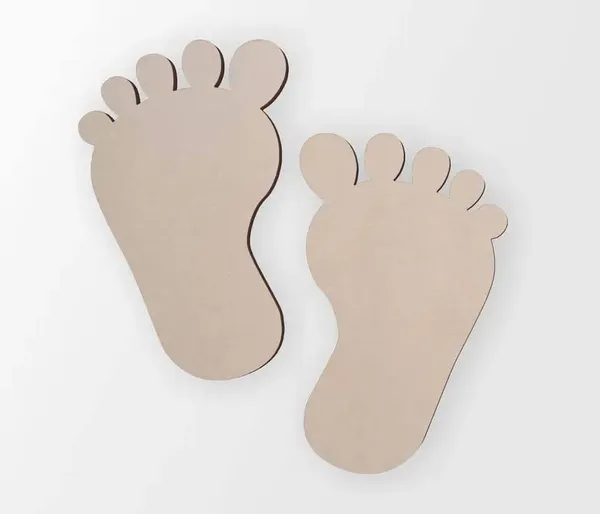 Beige_Wooden_Feet_Cutout_Home_Decor