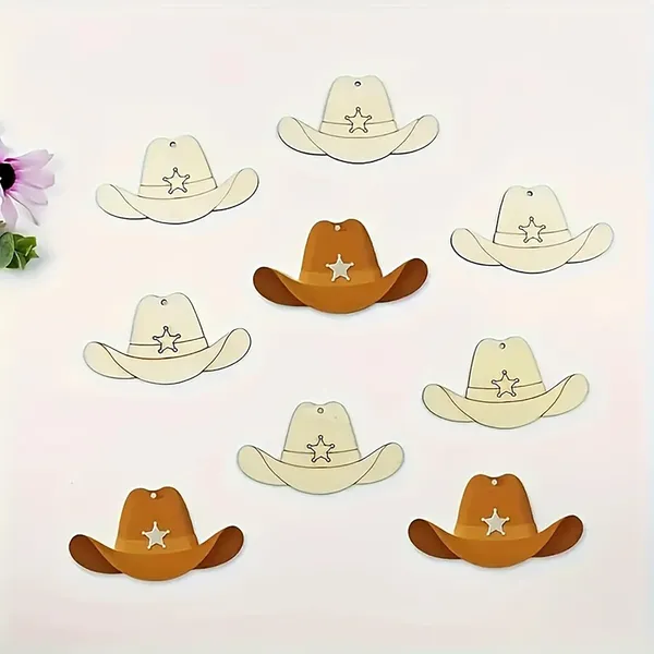 Beige_Cowboy_Hat_Wooden_Cutouts_Diy_Western_Craft_Blanks_Diy_And_Craft