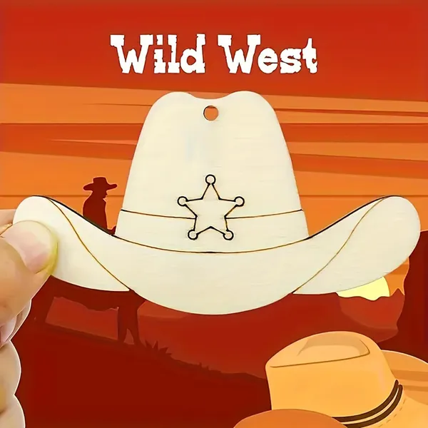 Beige_Cowboy_Hat_Wooden_Cutouts_Diy_Western_Craft_Blanks_Diy_And_Craft