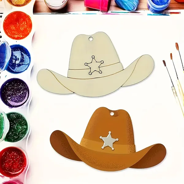 Beige_Cowboy_Hat_Wooden_Cutouts_Diy_Western_Craft_Blanks_Diy_And_Craft