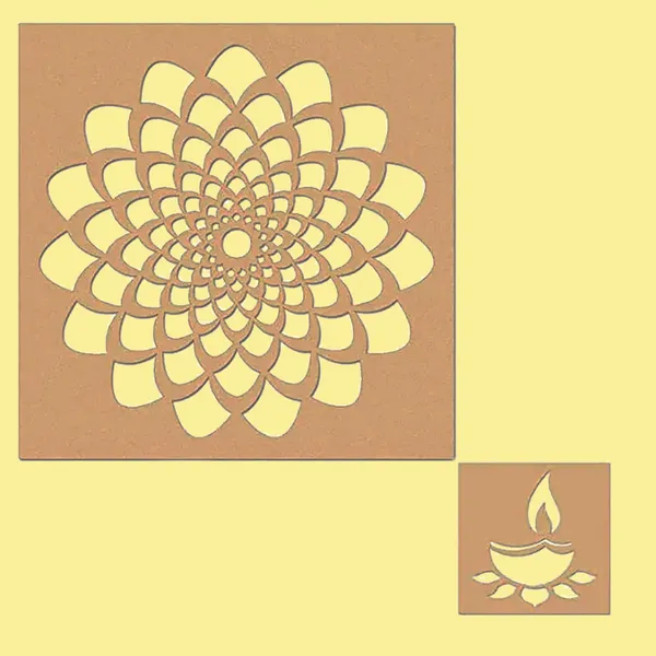 Beige_Mdf_Rangoli_Stencils_Diy_And_Craft