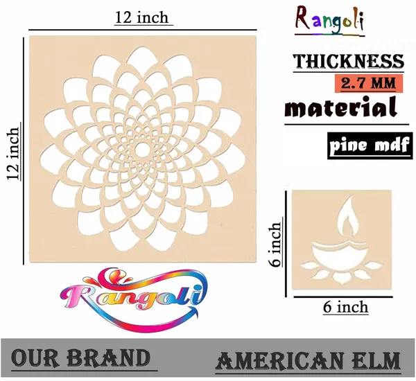 Beige_Mdf_Rangoli_Stencils_Diy_And_Craft