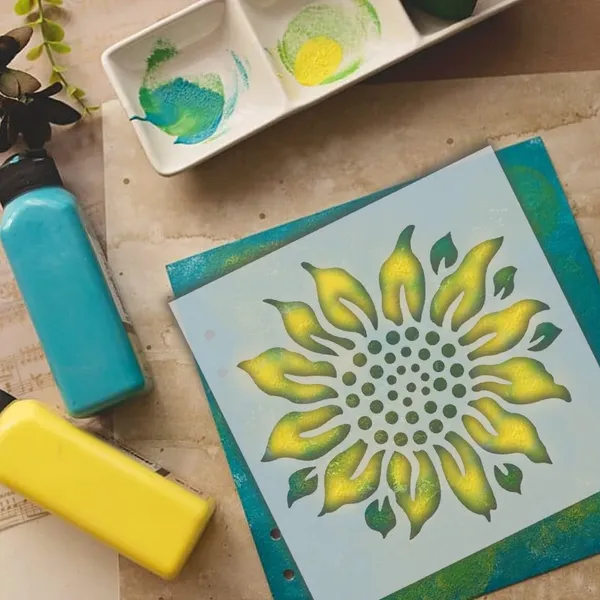 Beige_Wooden_Sunflower_Stencil_X_Diy_And_Craft