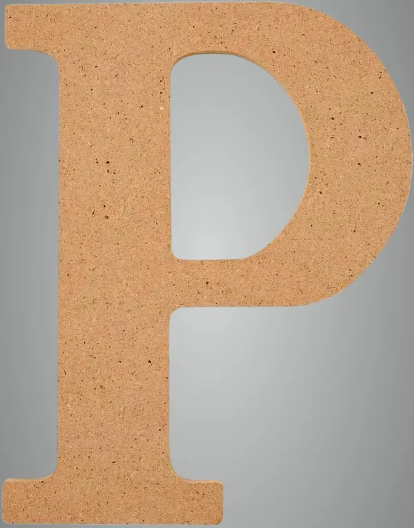 Brown_Mdf_Wooden_Alphabet_Letter_P