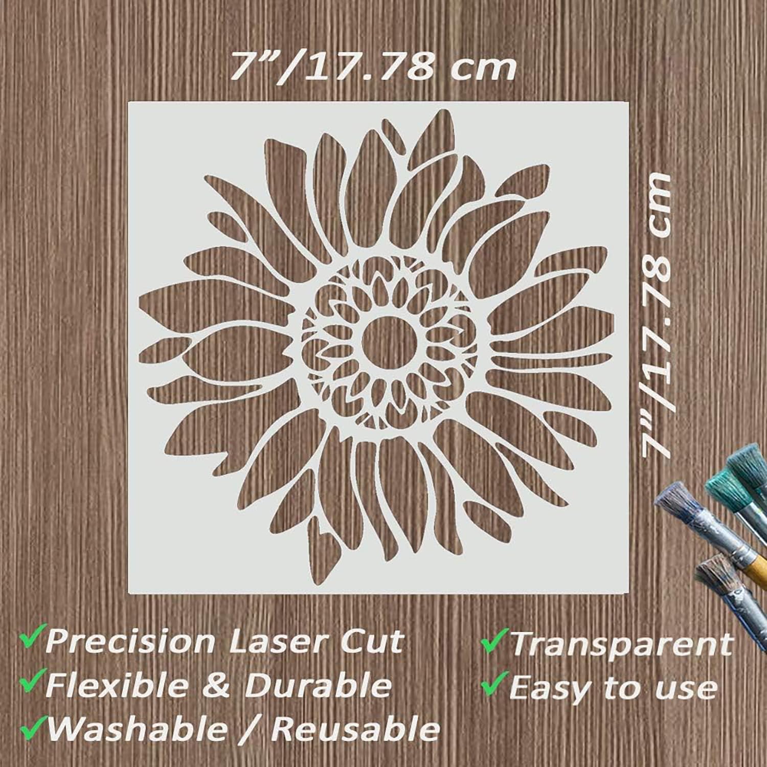 White_Boho_Sunflower_Stencil_Diy_And_Craft