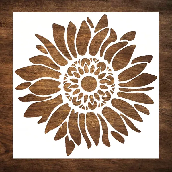 White_Boho_Sunflower_Stencil_Diy_And_Craft