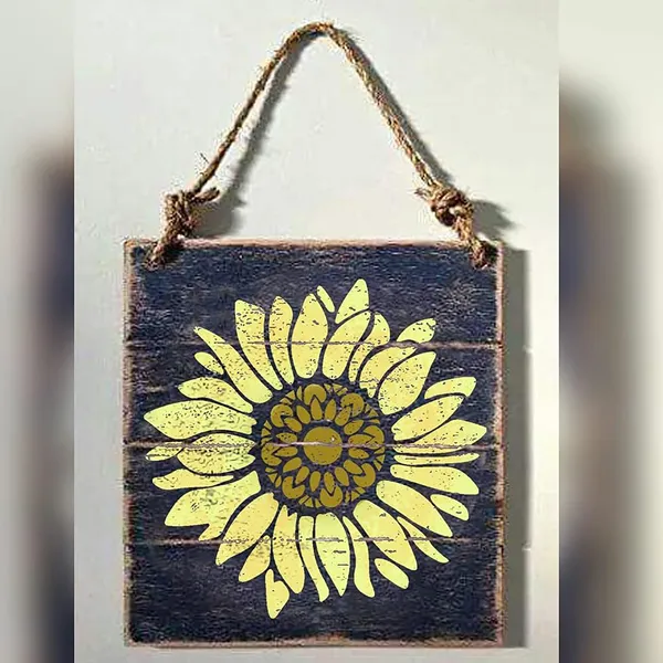 White_Boho_Sunflower_Stencil_Diy_And_Craft