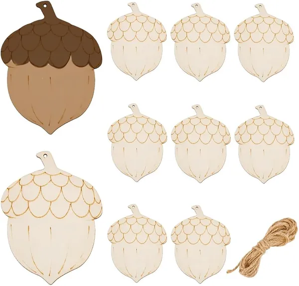 Beige_Acorn_Wood_Cutouts_Diy_And_Craft