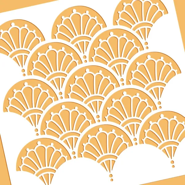 White_Art_Deco_Stencil_Cm_Diy_And_Craft
