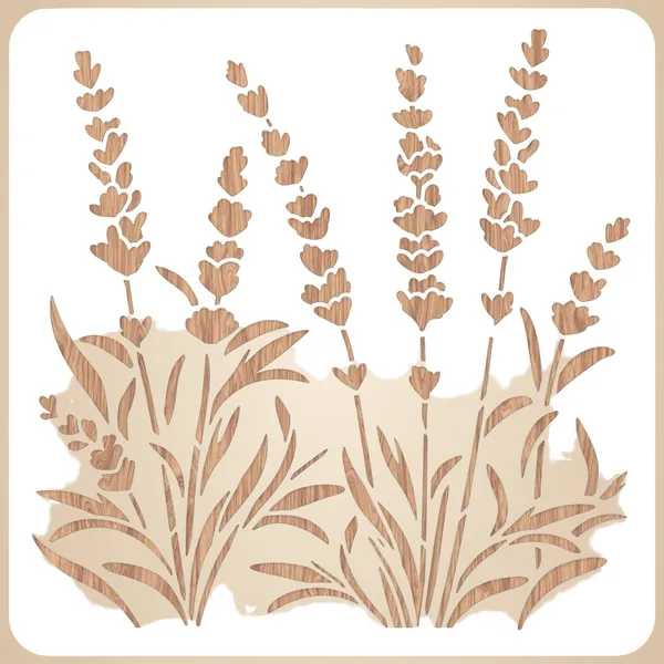 White_Lavender_Wall_Stencil_Reusable_Floral_Painting_Template_Diy_And_Craft