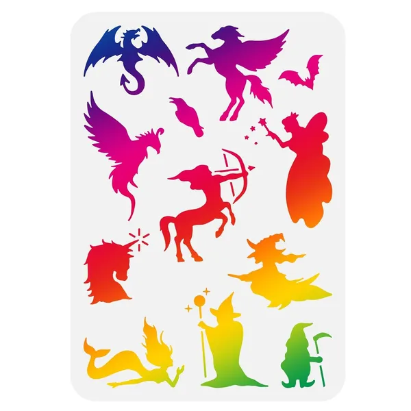 White_Magical_Stencils_Witch_Template_Diy_And_Craft