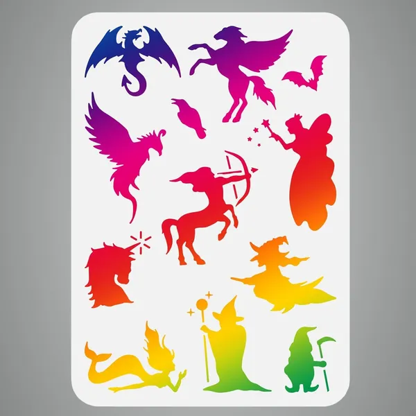 White_Magical_Stencils_Witch_Template_Diy_And_Craft