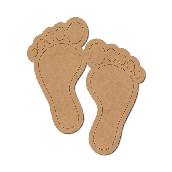 Beige_Wooden_Lakshmi_Paul_Feet_Pre_Marked_Cutout_Diy_And_Craft