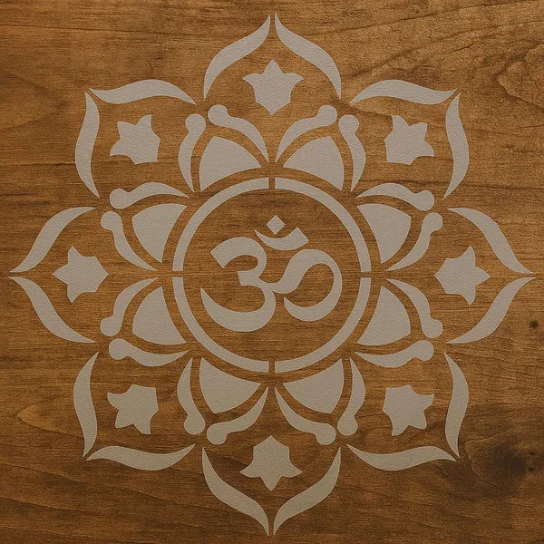 White_Om_Symbol_Stencil_Reusable_Spiritual_Template_Diy_And_Craft