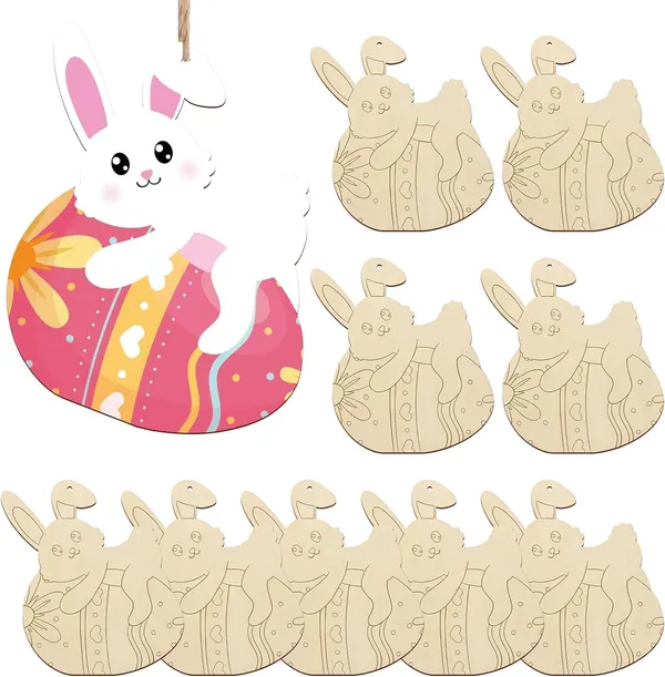 Beige_Wooden_Easter_Bunny_Ornaments_To_Paint_Kids