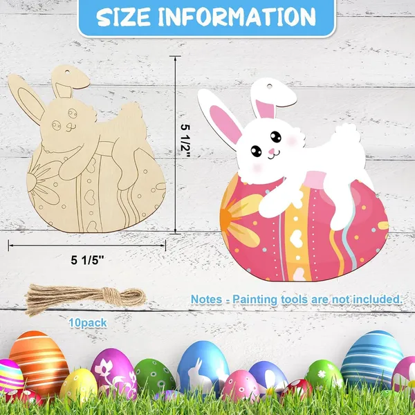Beige_Wooden_Easter_Bunny_Ornaments_To_Paint_Kids
