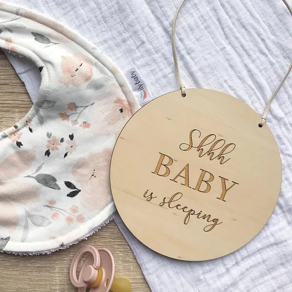 Beige_Wooden_Baby_Sleeping_Plaque_Nursery_Wall_Hanging_Plaque_Baby