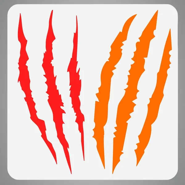 White_Claw_Marks_Stencil_Animal_Scratch_Pattern_Diy_And_Craft