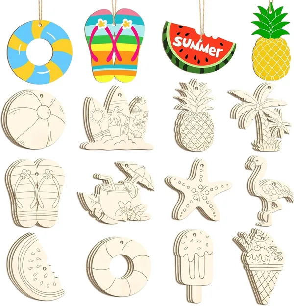 Beige_Wooden_Summer_Ornaments_Diy_And_Craft
