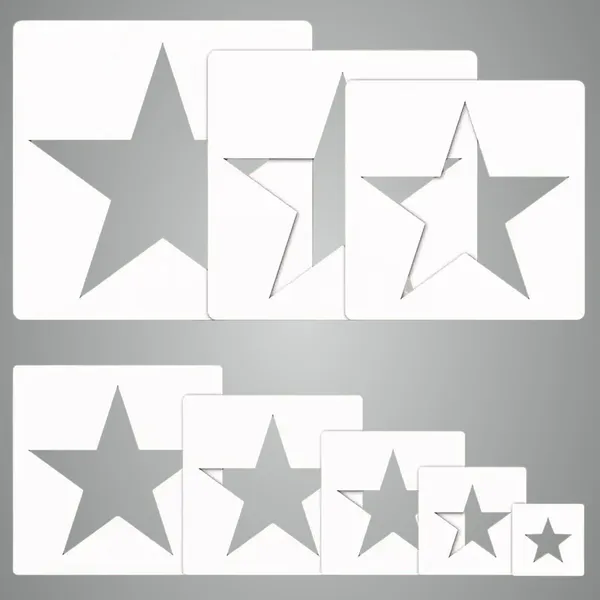 White_Star_Stencils_Diy_And_Craft
