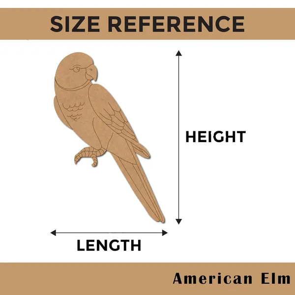 Beige_Wooden_Parrot_Pre_Marked_Mdf_Cutouts_Kids