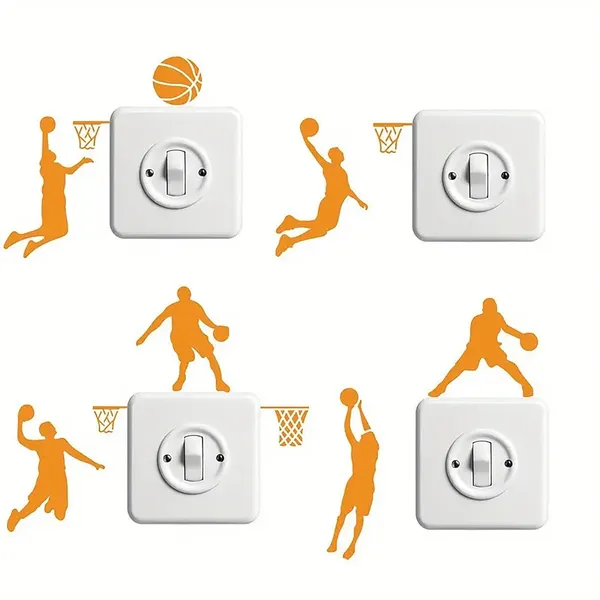 White_Basketball_Stencil_Reusable_Plastic_Templates_Home_Decor