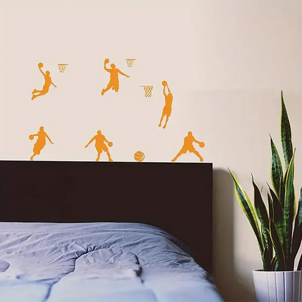 White_Basketball_Stencil_Reusable_Plastic_Templates_Home_Decor