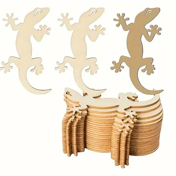 Beige_Wooden_Lizard_Cutouts_Diy_And_Craft