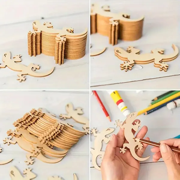 Beige_Wooden_Lizard_Cutouts_Diy_And_Craft
