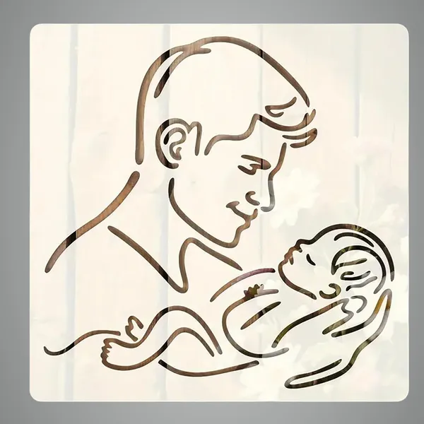 White_Father_S_Day_Stencil_X_Diy_And_Craft