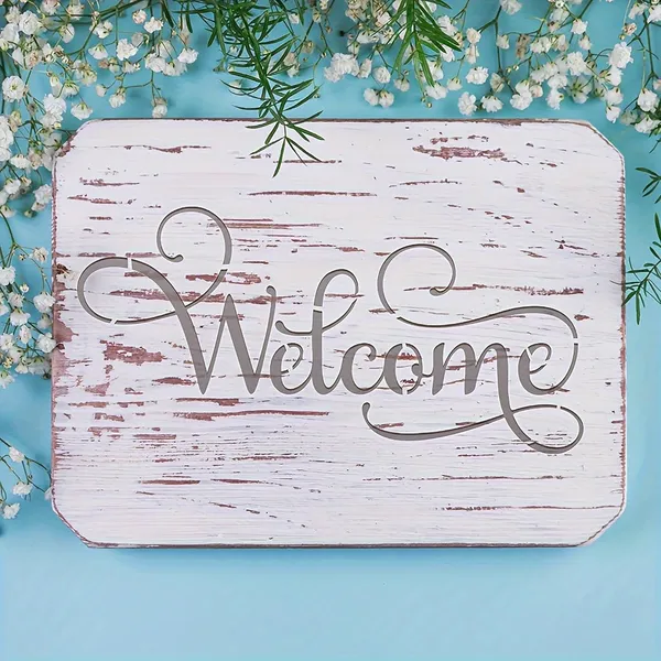 White_Welcome_Stencils_Reusable_Plastic_Letter_Templates_Diy_And_Craft