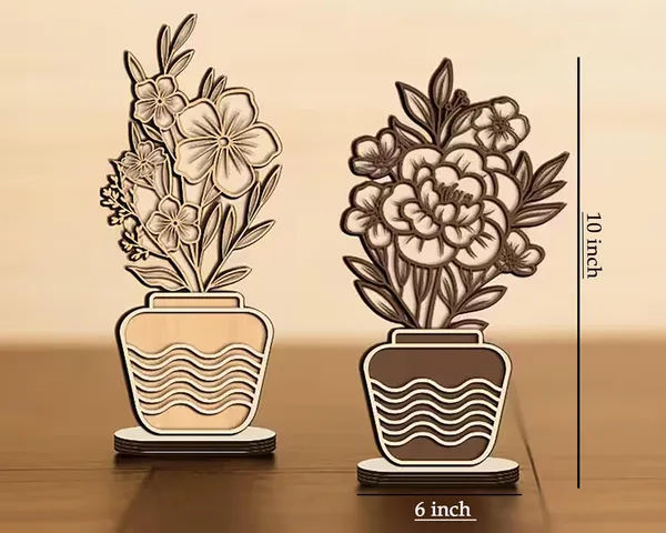 Beige_Layer_Wooden_Flower_Vase_Mdf_Cutout_Diy_And_Craft